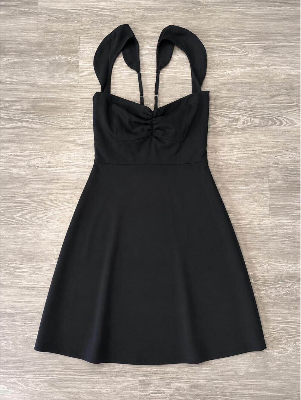 Princess Polly Landon Mini Dress Black Size 8